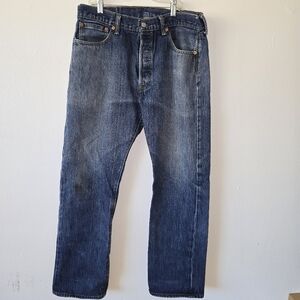 Levi's - Dark Blue Jeans - Size 34x30